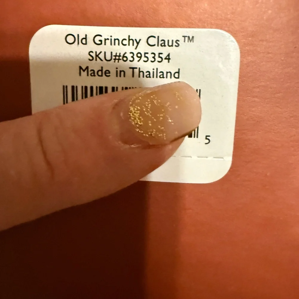 Vintage 2005 Lenox The Grinch Old Grinchy Claus Christmas Ornament W Box - Picture 3 of 3